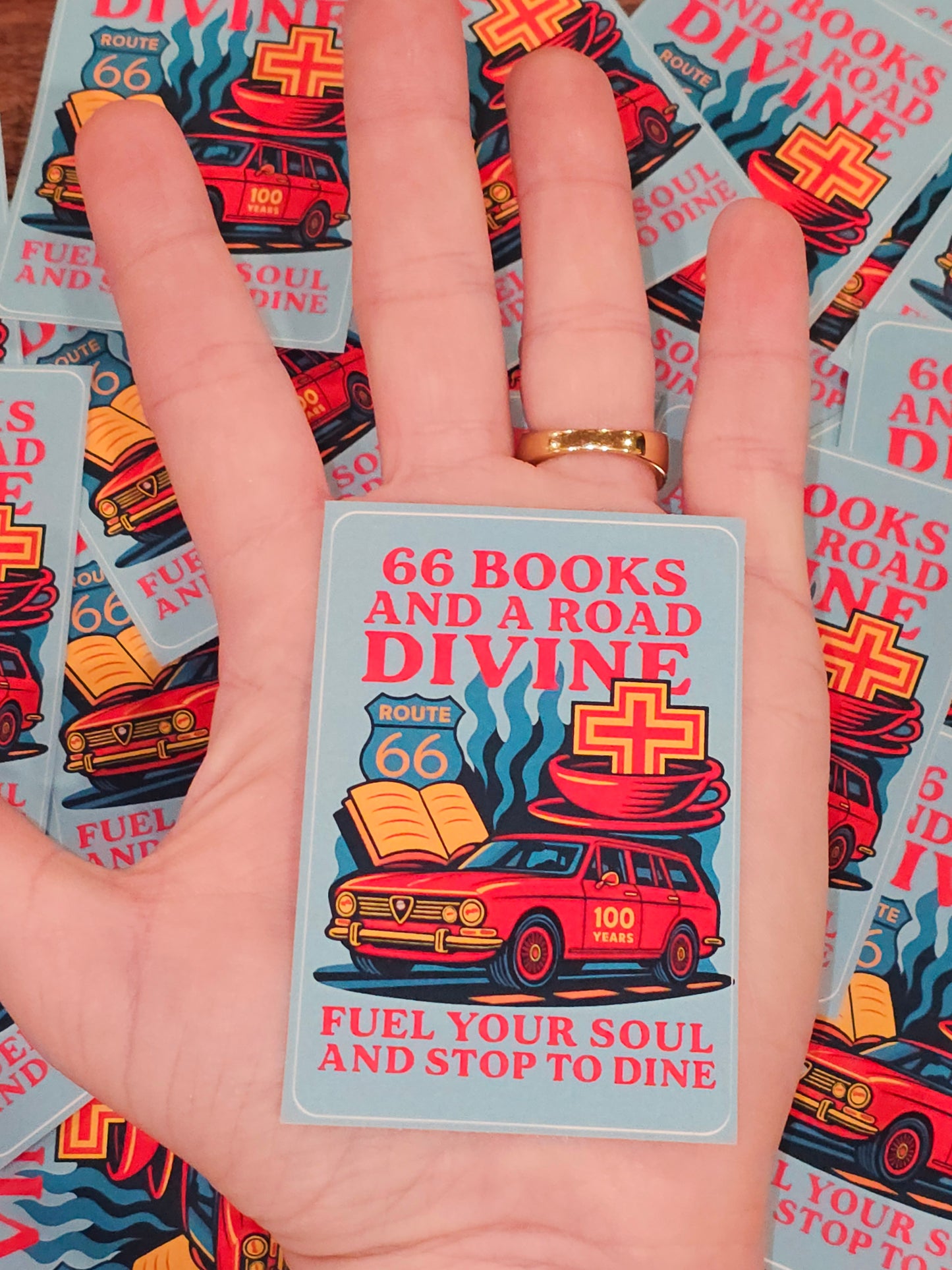 Road Divine Sticker