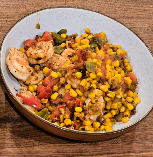 Shrimp & Corn Stir-fry