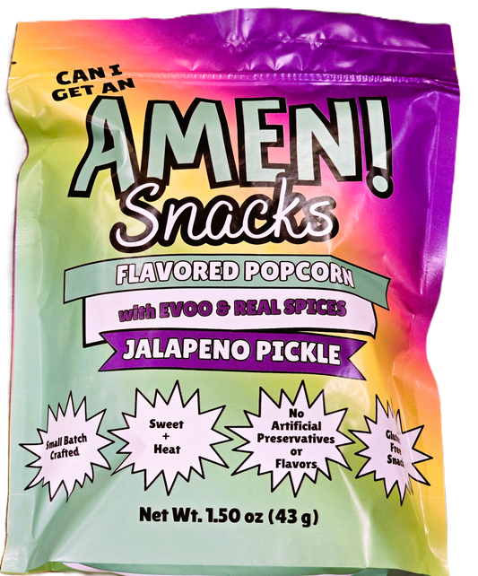 Jalapeno Pickle Flavored Popcorn