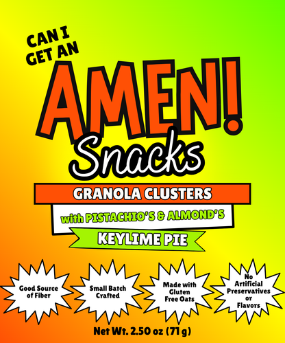 Key Lime Pie Granola Clusters