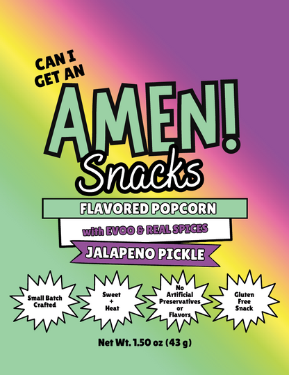 Jalapeno Pickle Flavored Popcorn